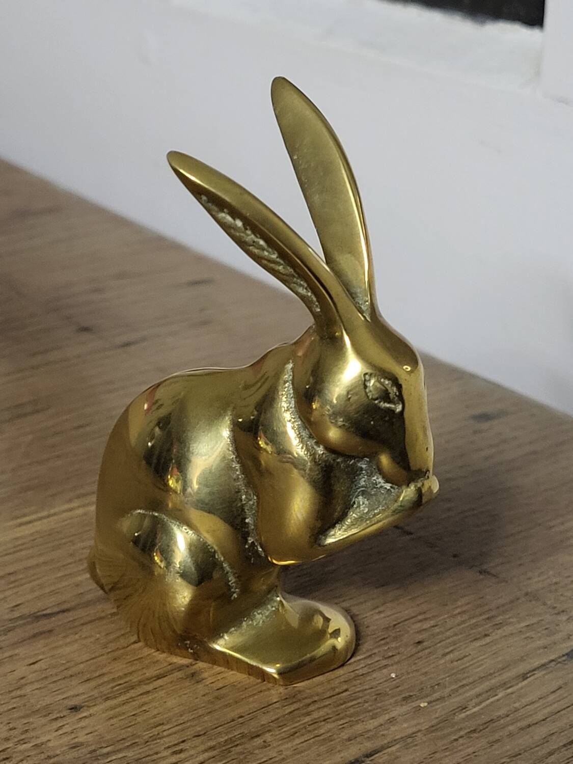 Lapin en laiton