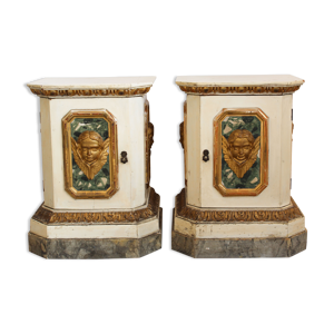 Paire de buffets, putti