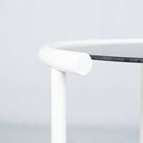 Lacquered side table with two shelves, France, 1970s