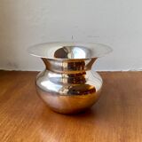 Cigar ashtray silver metal
