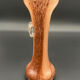 Vintage blown glass soliflore vase with applied decoration.