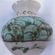 CERAMIC VASE - ABSTRACT DECORATION - R.COUVELAIRE - J.MASSIER - VALLAURIS -