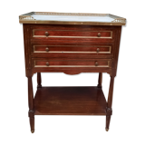 Mahogany chest of drawers in Louis XVI style