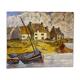 Tableau ancien , paysage breton xx siècle