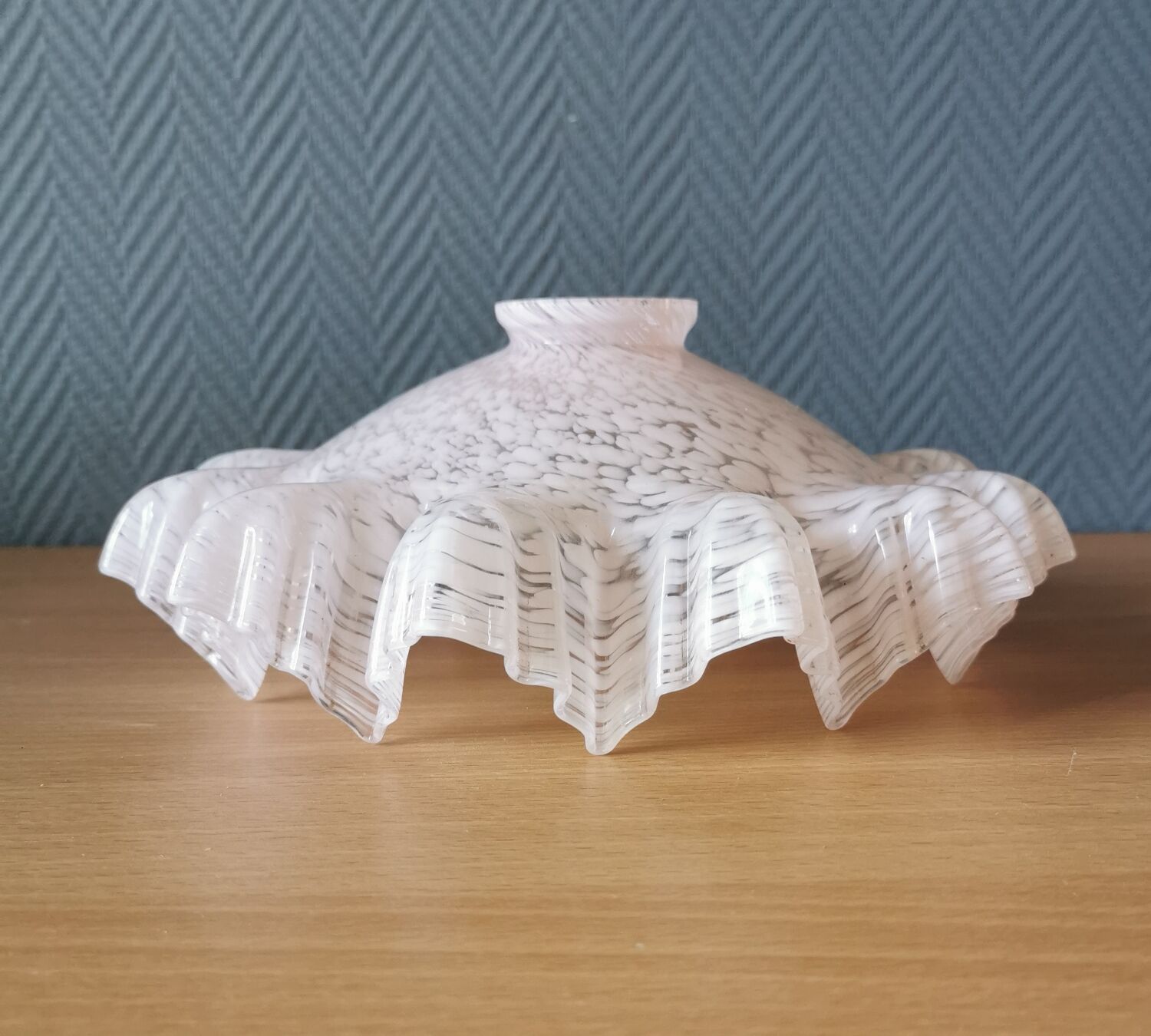 Pink opaline lampshade