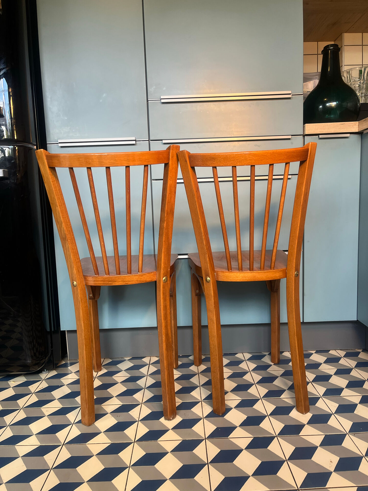 Pair of Baumann 53 chairs