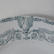 Dish or cake compiegne, terre de fer