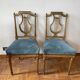 Pair of Louis XVI style chairs