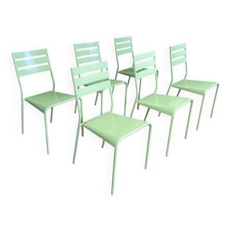 Set of 6 Facto terrace chairs for Fermob