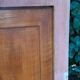 Cupboard door frame 121x97cm old wood paneled molded