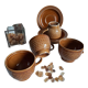 Vintage cups and saucers Pagnossin
