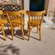 4 vintage Baumann bistro chairs