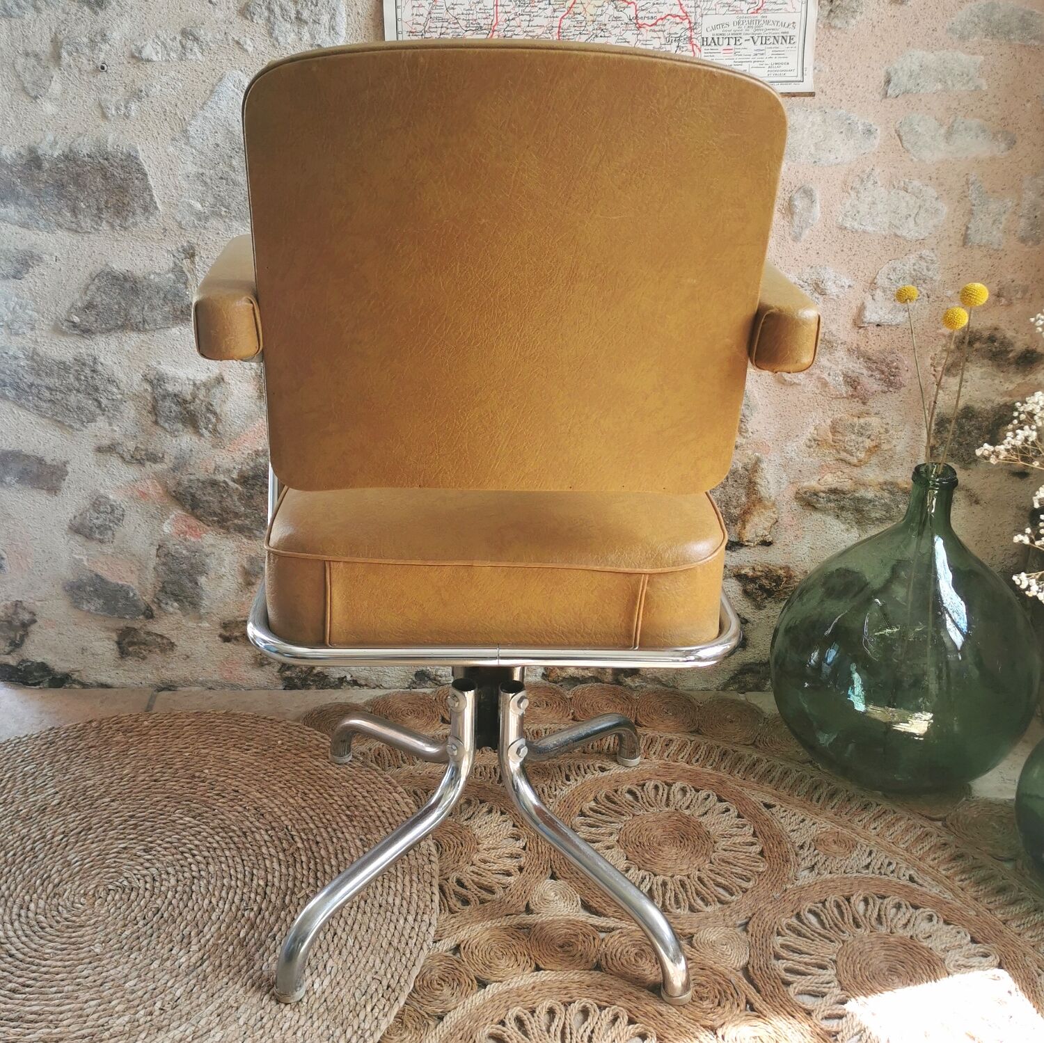 Vintage office chair, 60s/70s