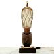 Vintage pipe table lamp by Aldo Tura, 1960s