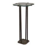 Rare Peter Ghyczy T18 console tables, 1970s design (73 cm high.)