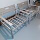 Set of 2 garden armchairs