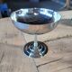 9 antique stainless steel ice cream cups