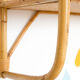 Rattan wall shelf
