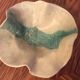 Pretty empty pocket vintage ceramic handkerchief style