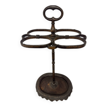 Umbrella stand, cast iron cane holder from the 19th century / Napoleon III style