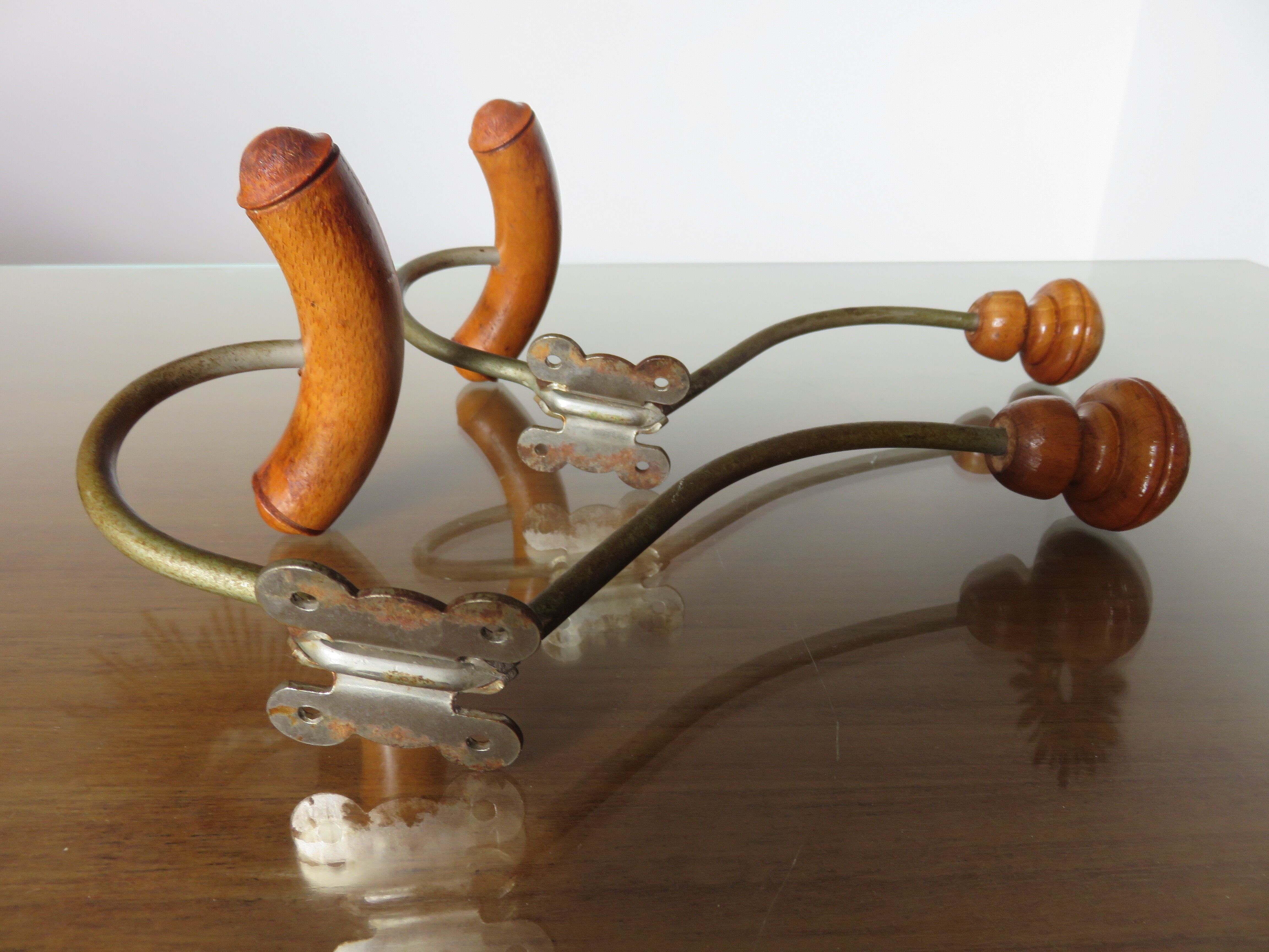 Pair of art deco pegs 30/40 years