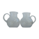 Pair of Orangeade pitcher in blown glass