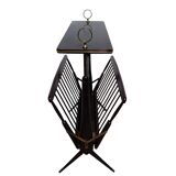 Porte-revue, porte-magazine pliant style Art Déco, 1960