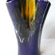 Pair of blue vases flamed Vallauris