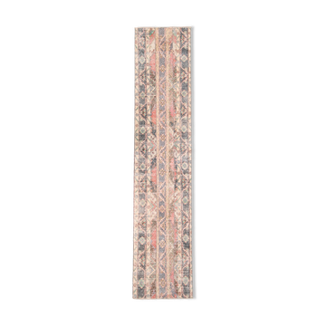 2x11 turkish vintage patchwok rug, 2x11 patchwork runner
