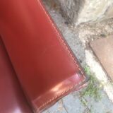 Pair of leather armchairs 1970