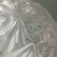 Art deco glass paste lampshade signed hubens degué