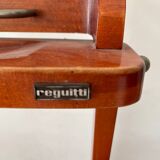 Fratelli REGUITTI mahogany valet with tie rack and trouser rack