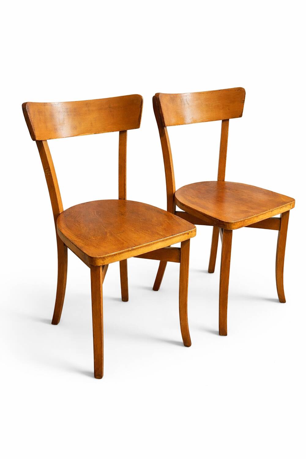 Pair of 1960s bistro chairs