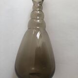 vase en verre fumé