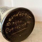 Mid Century Modern Ceramic Pitcher, Vase By Han Cornelissen