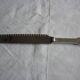 Knife a silver metal bread stainless steel blade st medard