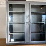 Vitrine en zinc