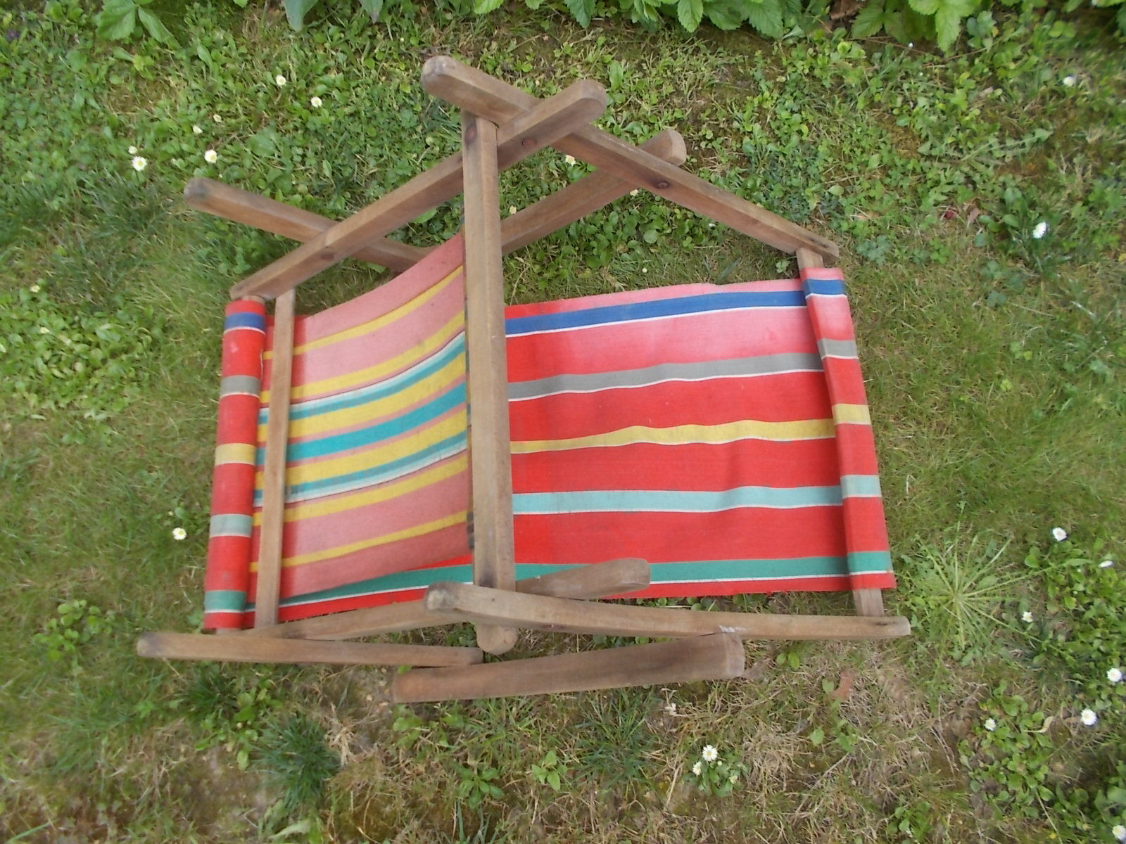 Vintage deckchair
