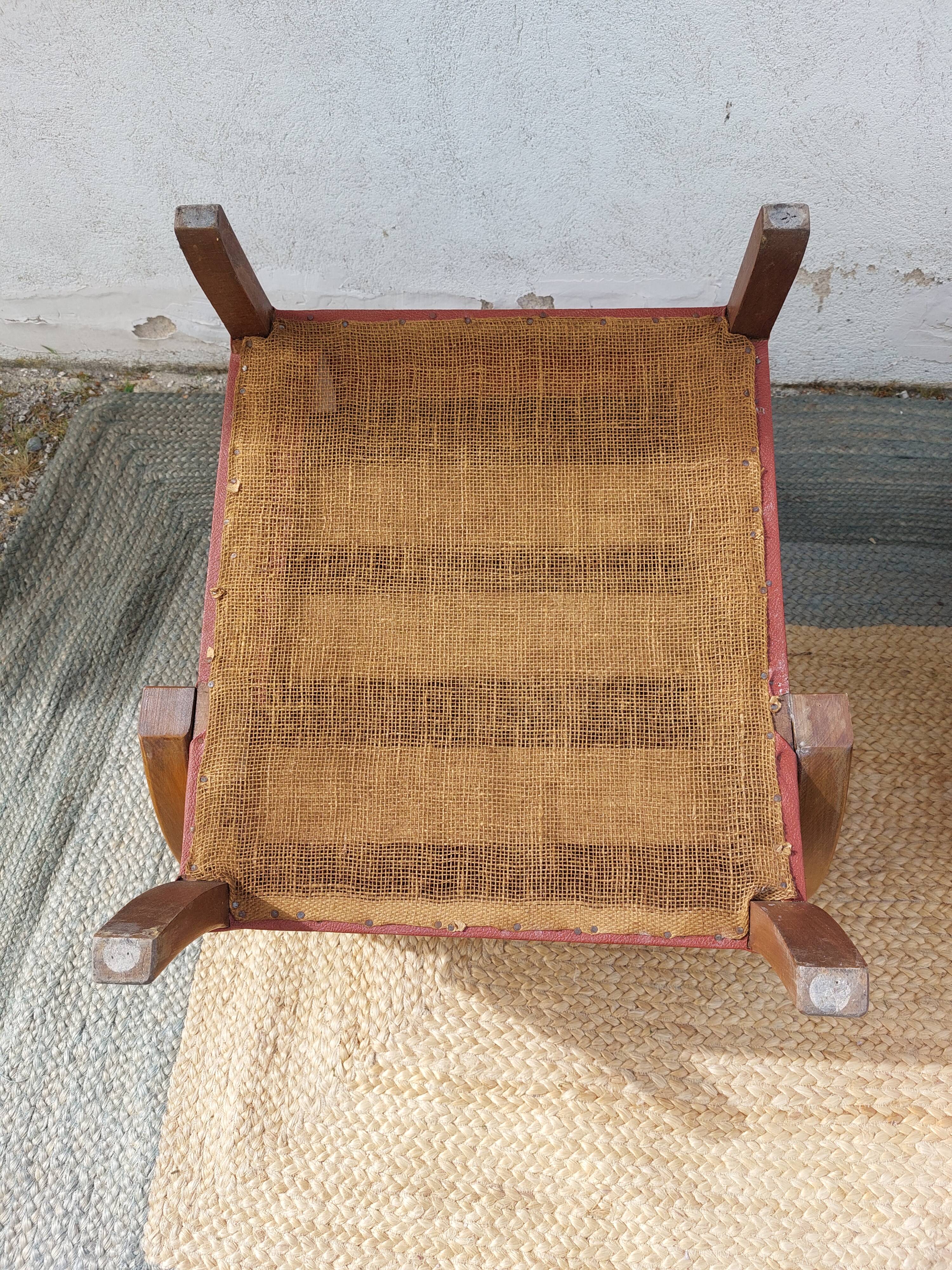 paire de fauteuils art déco, terracotta