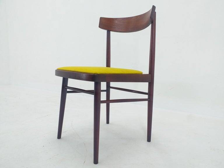 Set of Five Mid Century Dining Chairs, Denmark, 1970s