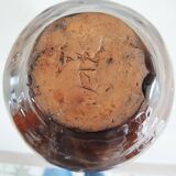 Ancien Vase en Terre Cuite Emaillée Signé