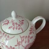 Théière décor à la rose de Churchill - England