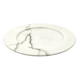 White Carrara marble centerpiece / plate, Up&Up Italy, 1970s
