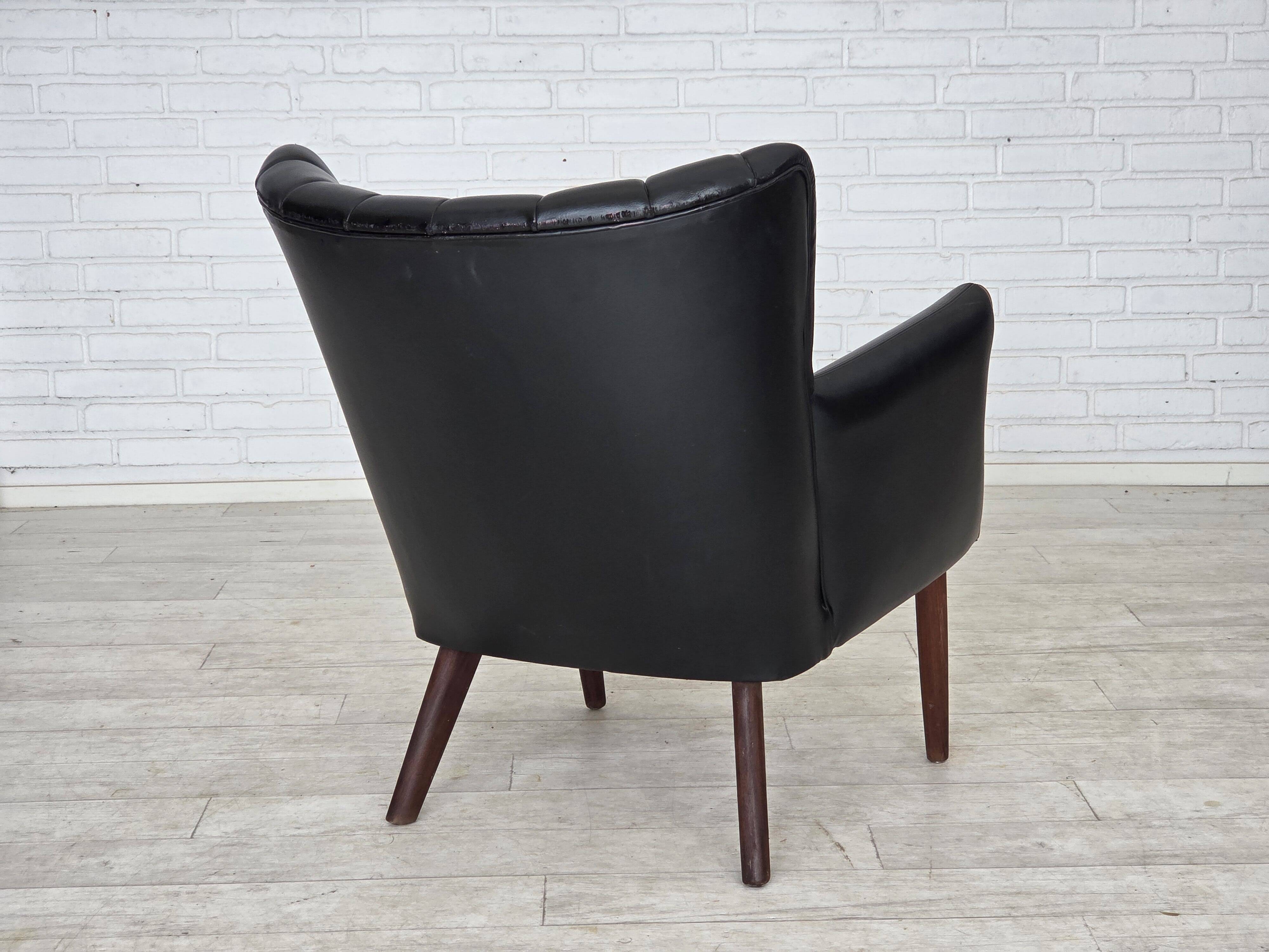 1970s, Danish design by Svend Skipper, armchair, model "Teddy".