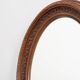 Vintage Italian design Oval Wall Mirror, 1980s