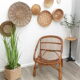 Rattan armchair