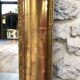 Louis-Philippe mirror 19th century, gold with gold leaf, mercury ice 102x77.5cm