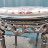 Pair of pedestal tables