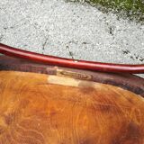 Japy office armchair in curved wood 1940