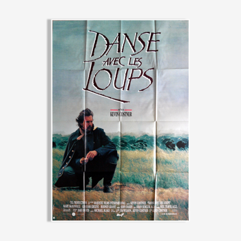 Original movie poster "Dances with Wolves" Kevin Costner